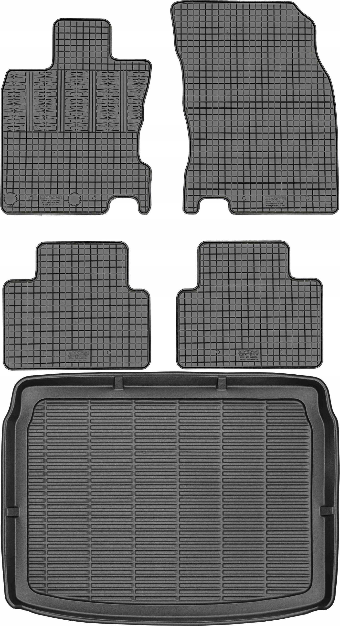 Dywanik Samochodowy Max Dywanik Nissan Qashqai Dywaniki Gumowe