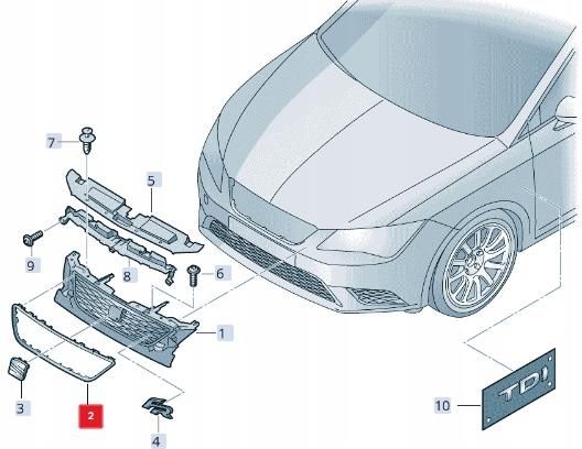 Seat Oe Ramka Chrom Grilla Atrapy Prz D Leon Iii F Zz Opinie