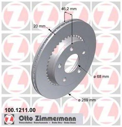 Tarcza hamulcowa Zimmermann Tarcze Hamulcowe Audi 100 A8 Tył Kpl