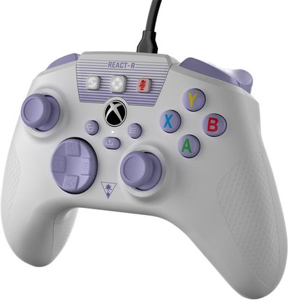Turtle Beach REACT-R Xbox One/Series, PC (TBS-0732-02) Biały/Purpurowy - zdjęcie 6
