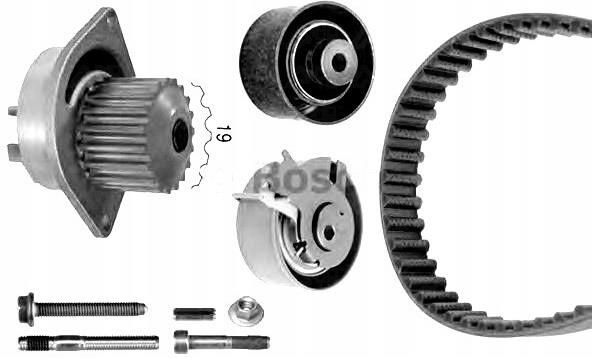 Mechanizm rozrządu Bosch Zestaw Rozrządu Peugeot 16 16 1 987 948 712