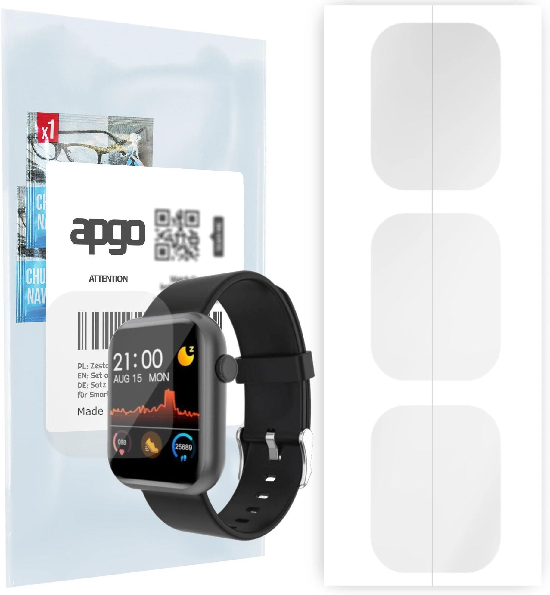 3x Folia hydrożelowa do Colmi P9 apgo Smartwatch Hydrogel Protection