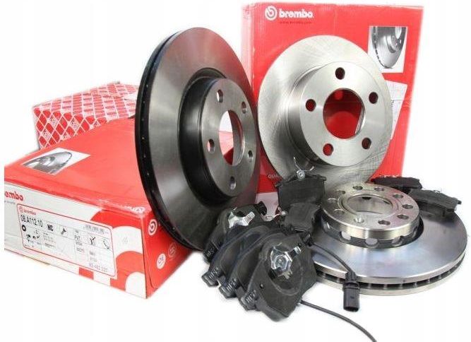 Tarcza Hamulcowa Brembo Tarcze Plus Klocki Tyl Audi A4 B8 A5 Q5 300Mm