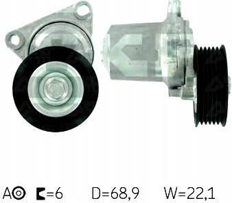 Mechanizm Rozrz Du Skf Napinacz Paska Kli Go Wiel Mazda Vkm