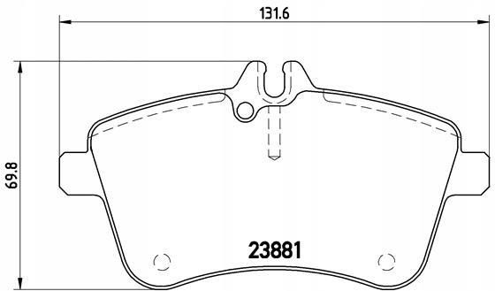 Klocki Hamulcowe Brembo Tarcze I Klocki Prz D Mercedes B W