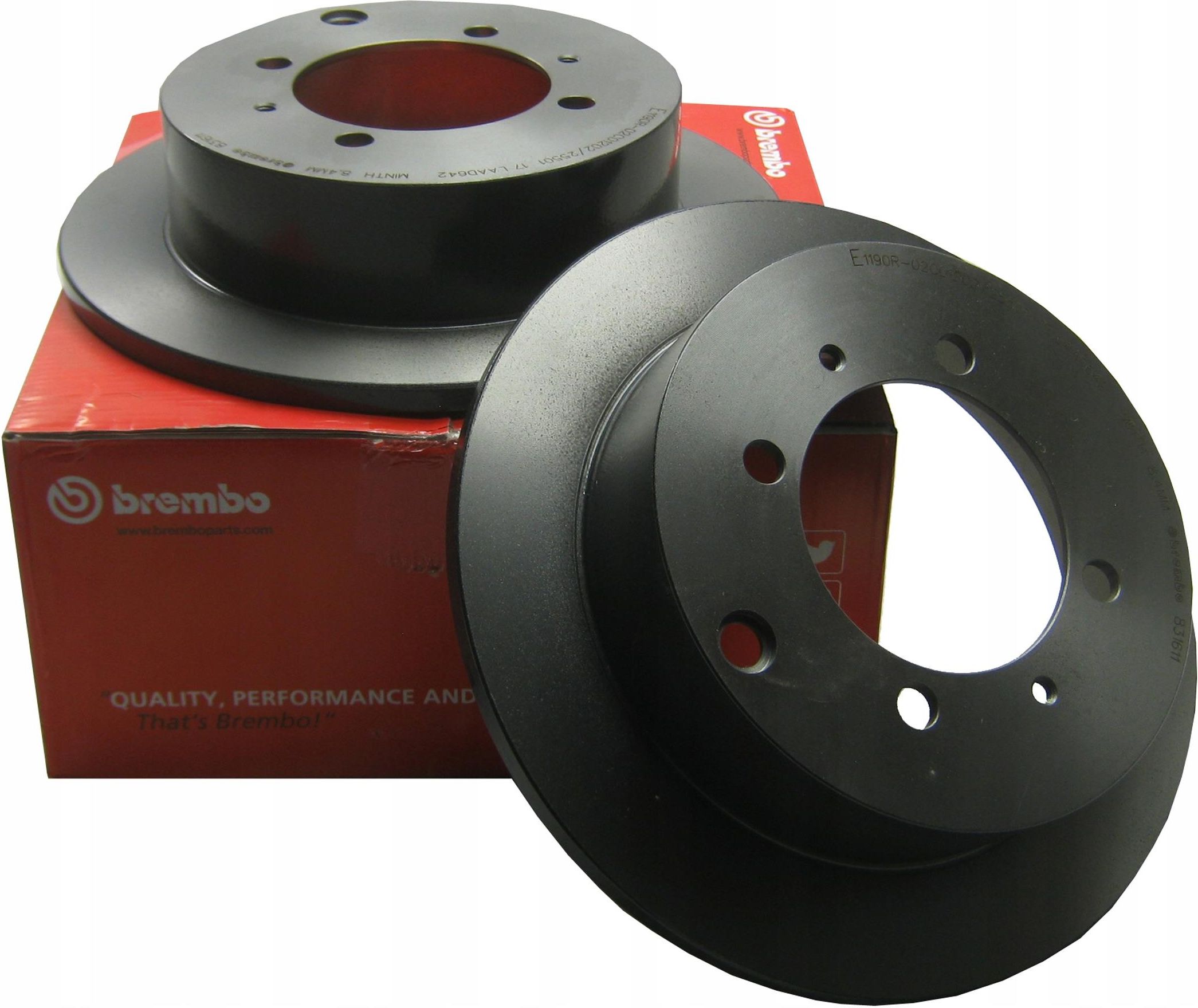 Tarcza Hamulcowa Brembo Toyota Rav Ii D D Tarcze Ham Ty