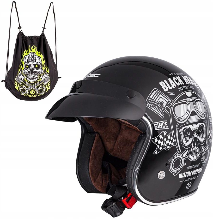 Kask Motocyklowy W Tec Otwarty Na Chopper Black Xl Opinie I Ceny Na