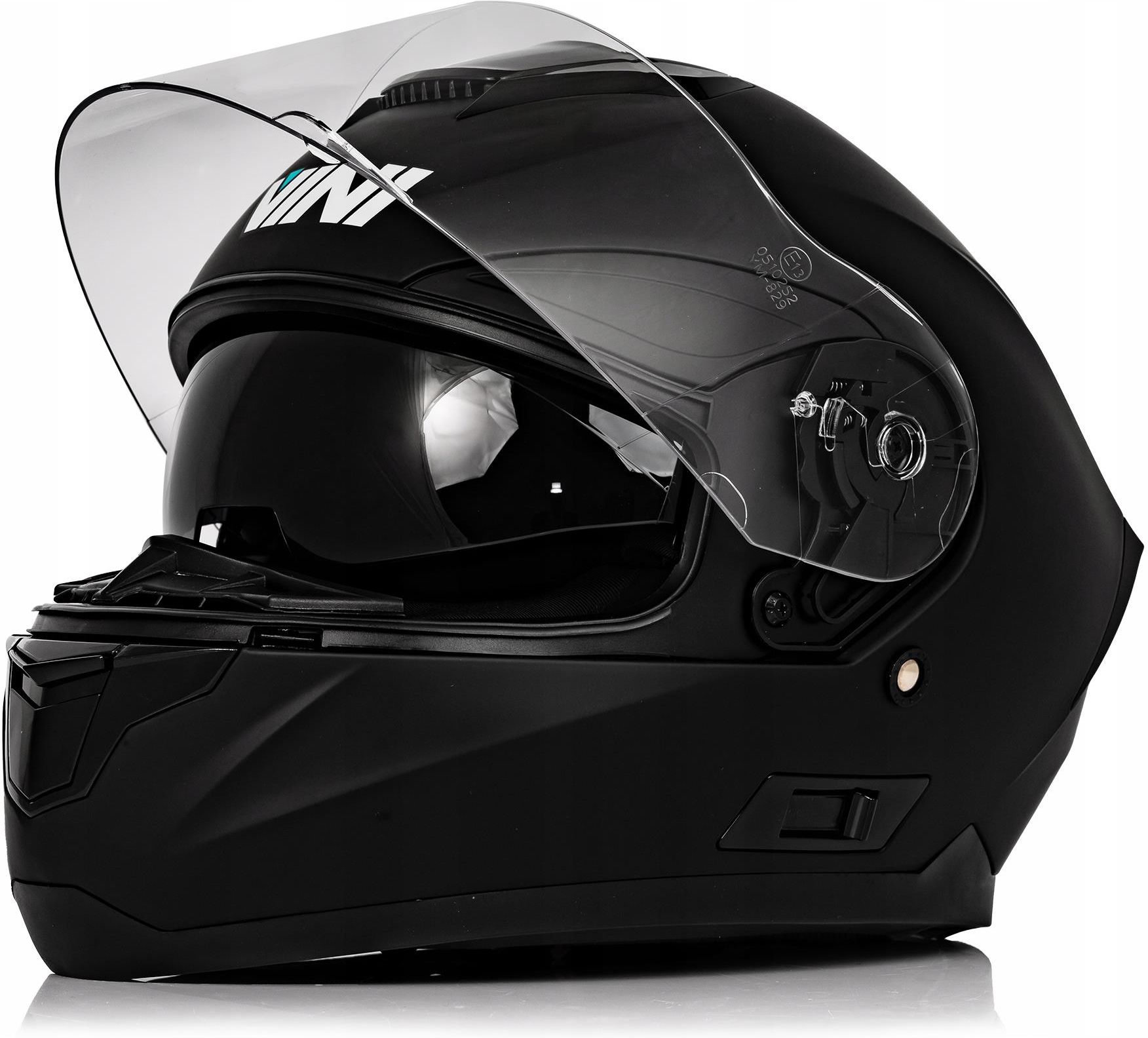 Kask Motocyklowy Integralny Z Blend Vini Aero Czarny Matowy Xs