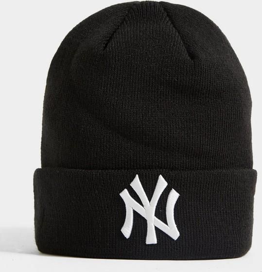 NEW ERA CZAPKA ZIMOWA MLB CUFF KNIT NYY BLK NEW YORK YANKEES CZARNY