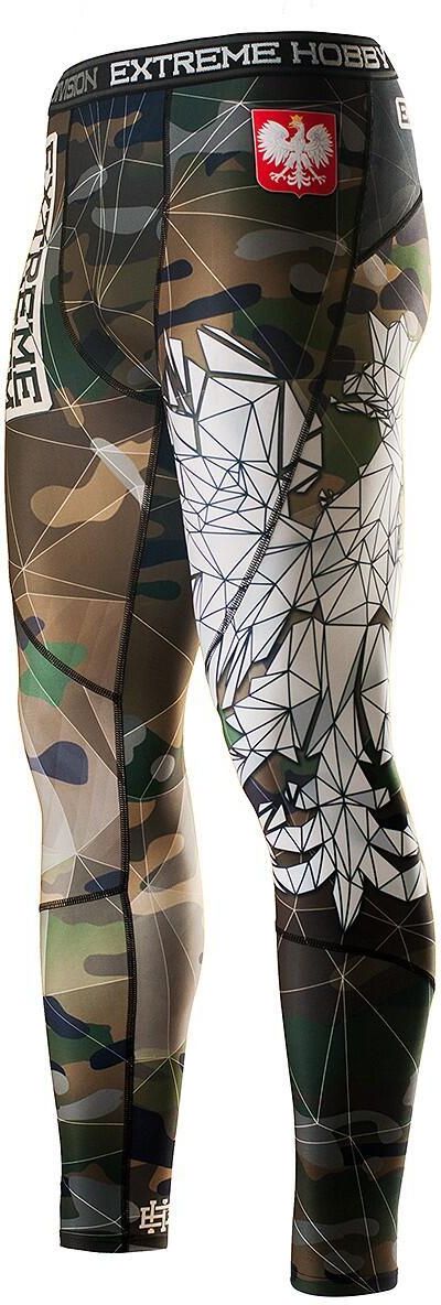 Extreme Hobby Legginsy Termoaktywne Do Mma M Skie Polska Br Zowy Khaki