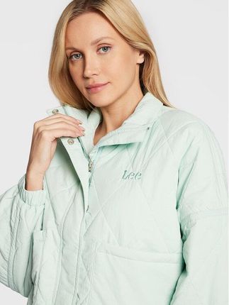 Lee Kurtka przejściowa Light Layer L55FEW40 Zielony Regular Fit - zdjęcie 2