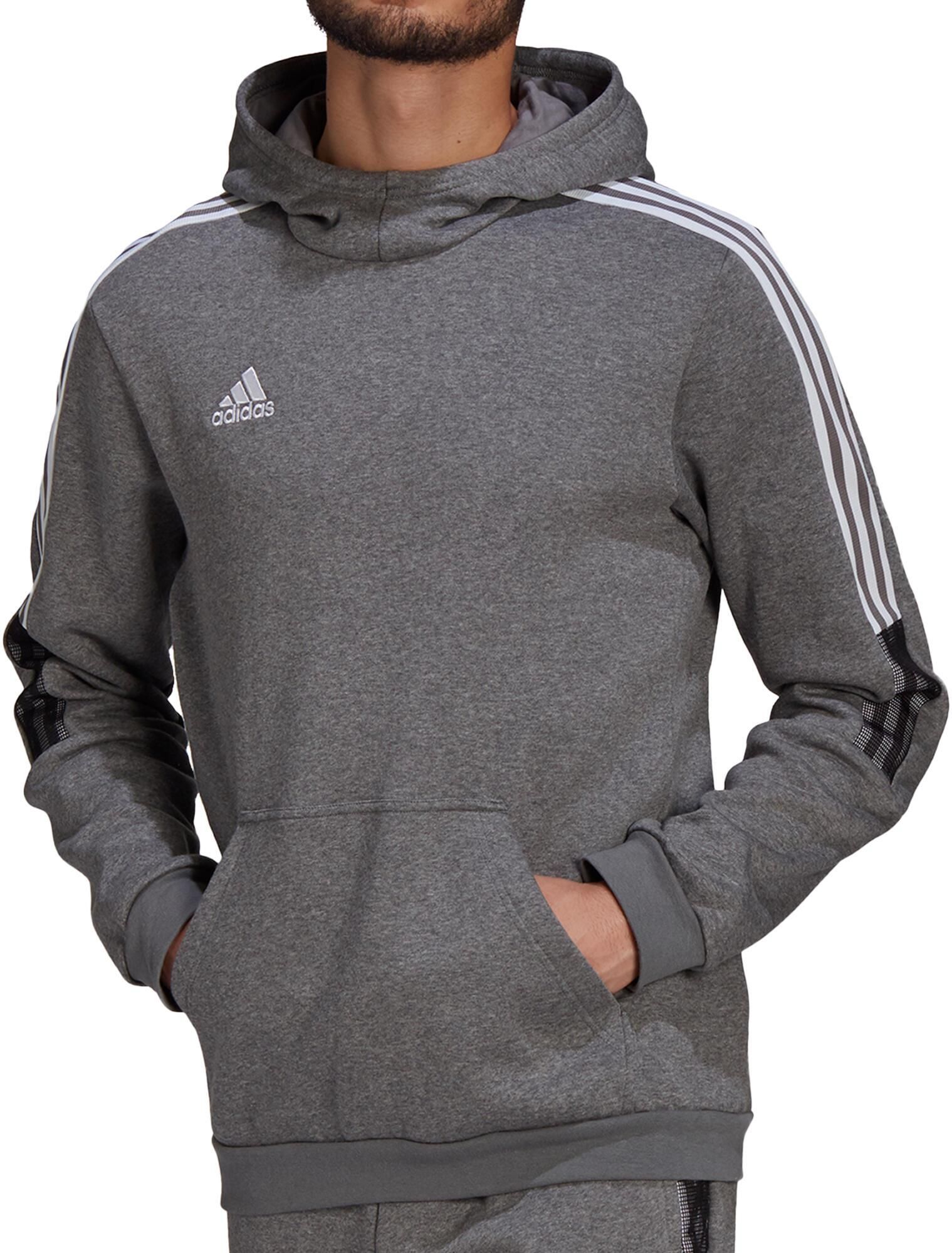 Adidas Bluza M Ska Tiro Sweat Hoody Bia Y Szary Ceny I Opinie