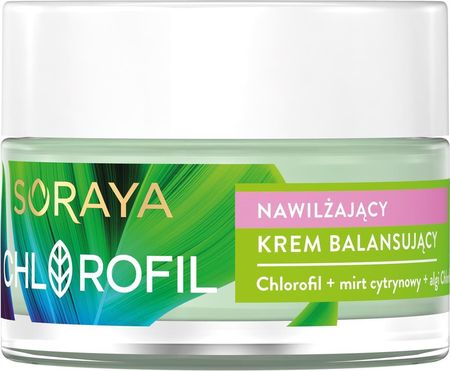 Krem Soraya Chlorofil nawilżający Balansujący na dzień i noc 50ml - zdjęcie 2