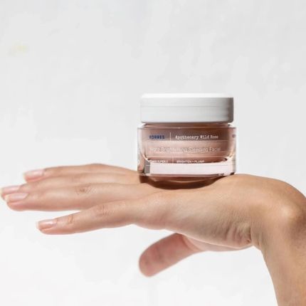 Krem Korres Apothecary Wild Rose Nachtcreme Für Strahlenden Teint na noc 40ml - zdjęcie 3