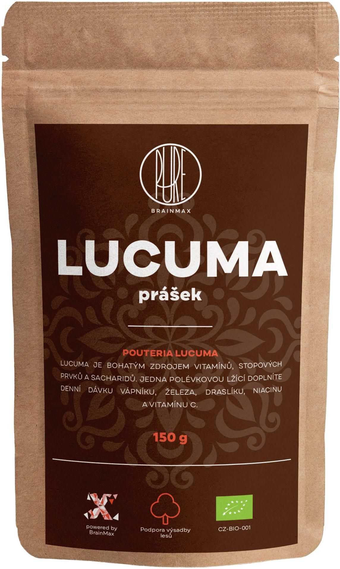 Brainmax Pure Lucuma Bio Proszek 150G Exp Ceny I Opinie Ceneo Pl