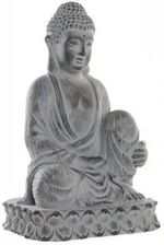 Dekoracyjna Figurka Ogrodowa Dkd Home Decor Szary Budda Żywica Magnez