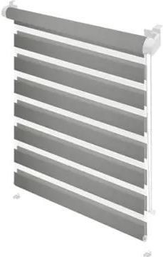 Zdjęcie Roleta Zebra Classic 730 105X150Cm Szara Gardinia 1236141072 - Trzebiatów