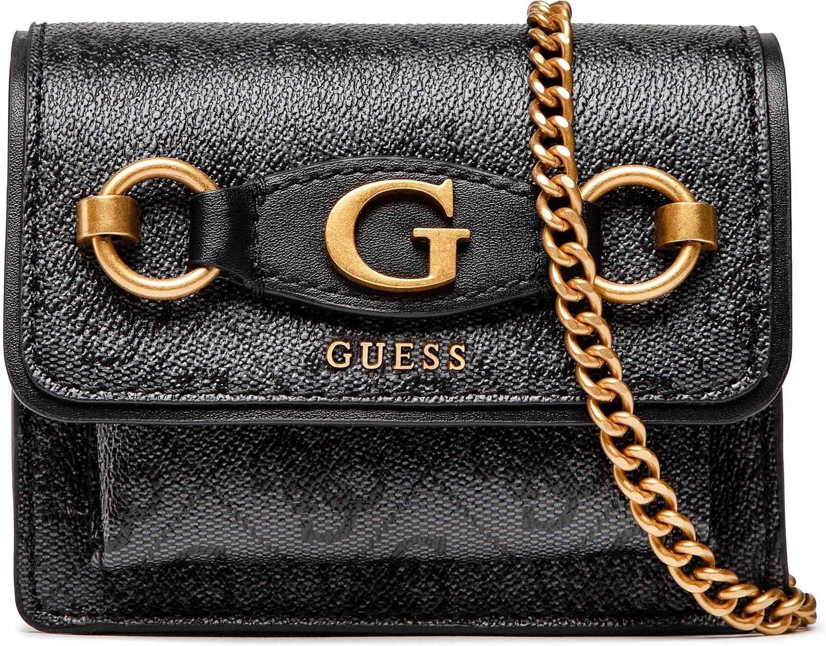 Torebka GUESS Izzy SB Mini Bags HWSB86 54770 COAL LOGO Ceny I