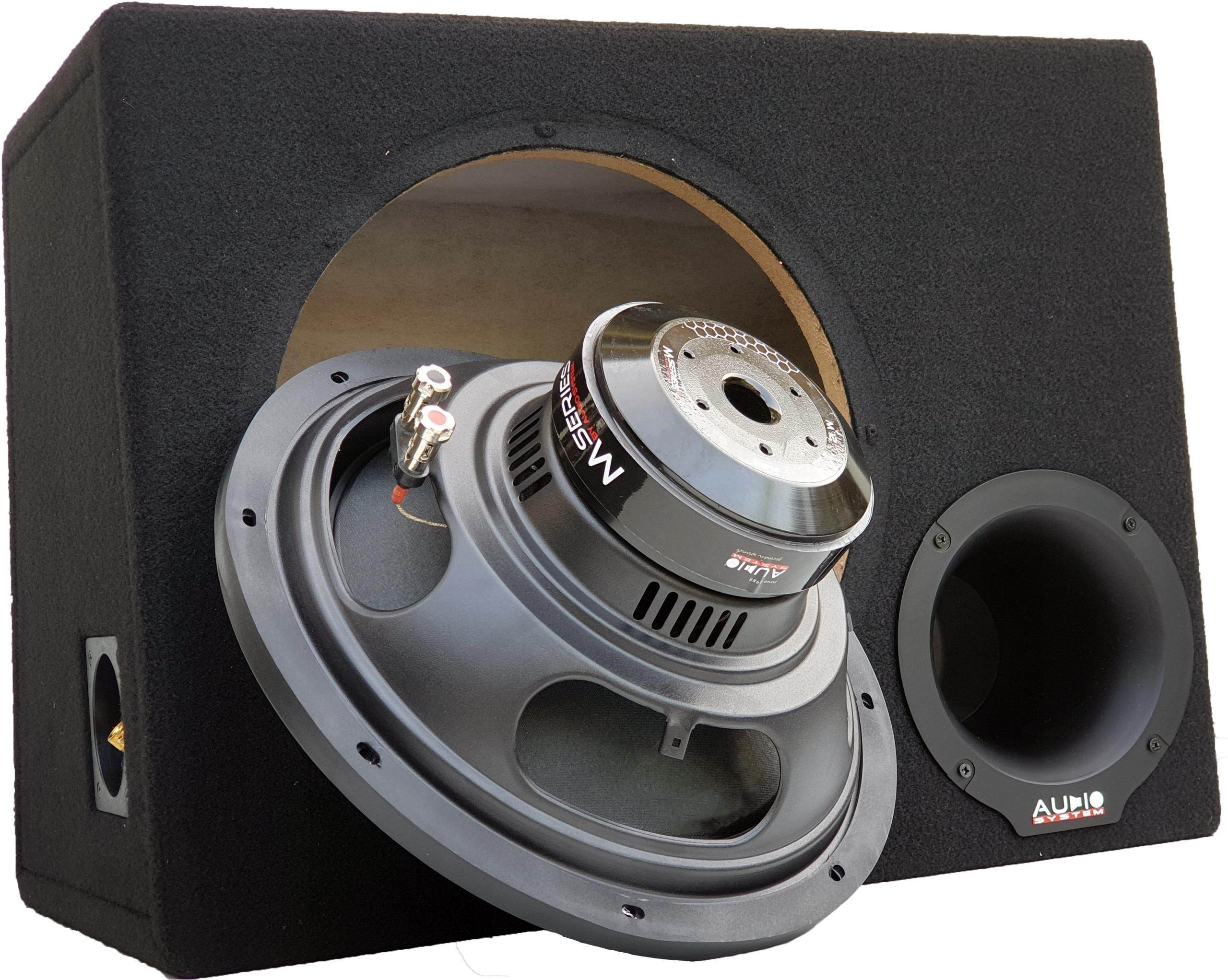 Głośnik samochodowy Audio System M12EVO 500W Rms Carbon500 1D monoblok