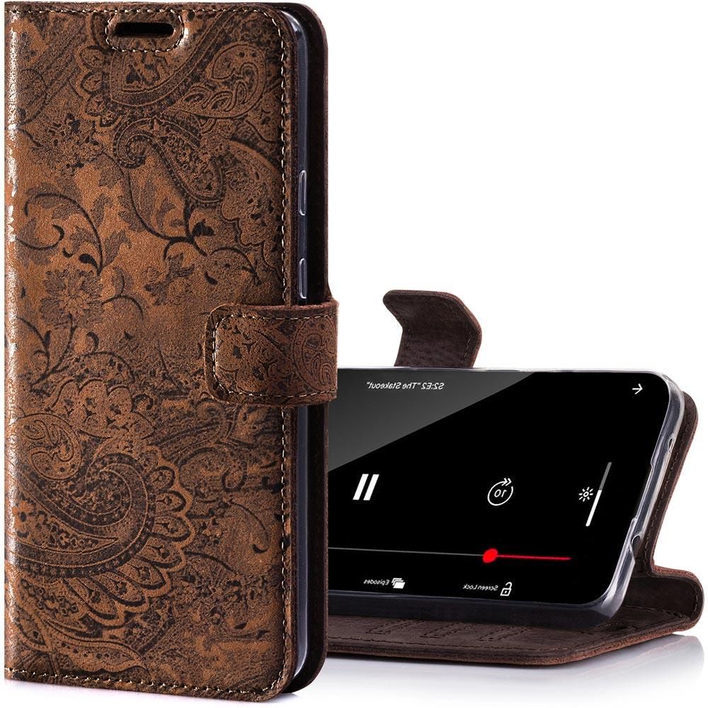 Etui Na Telefon Surazo Ze Sk Ry Naturalnej Wallet Case Ornament