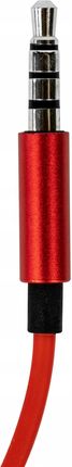 Pawonik SŁUCHAWKI DOKANAŁOWE MIKROFON PRZEWÓD JACK 3.5MM (319CT19R) - zdjęcie 5
