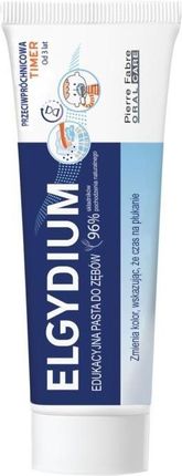 ELGYDIUM Timer edukacyjna pasta do zębów dla dzieci zmieniająca kolor od 3 r.ż. 50 ml - zdjęcie 2