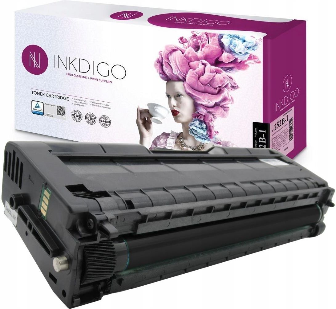 INKDIGO ZAMIENNIK 407716 DO DRUKARKI RICOH SP C 252 262 BK Opinie I