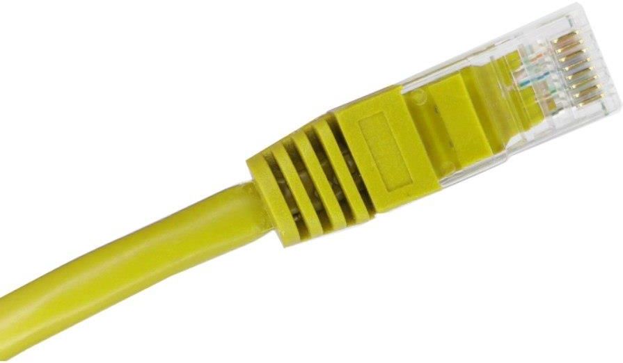 ALANTEC Patch cord U UTP kat 5e PVC 0 25m żółty Opinie i ceny na Ceneo pl