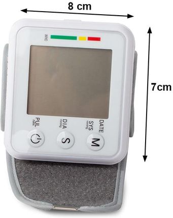 VERK Ciśnieniomierz nadgarstkowy elektroniczny lcd - zdjęcie 2