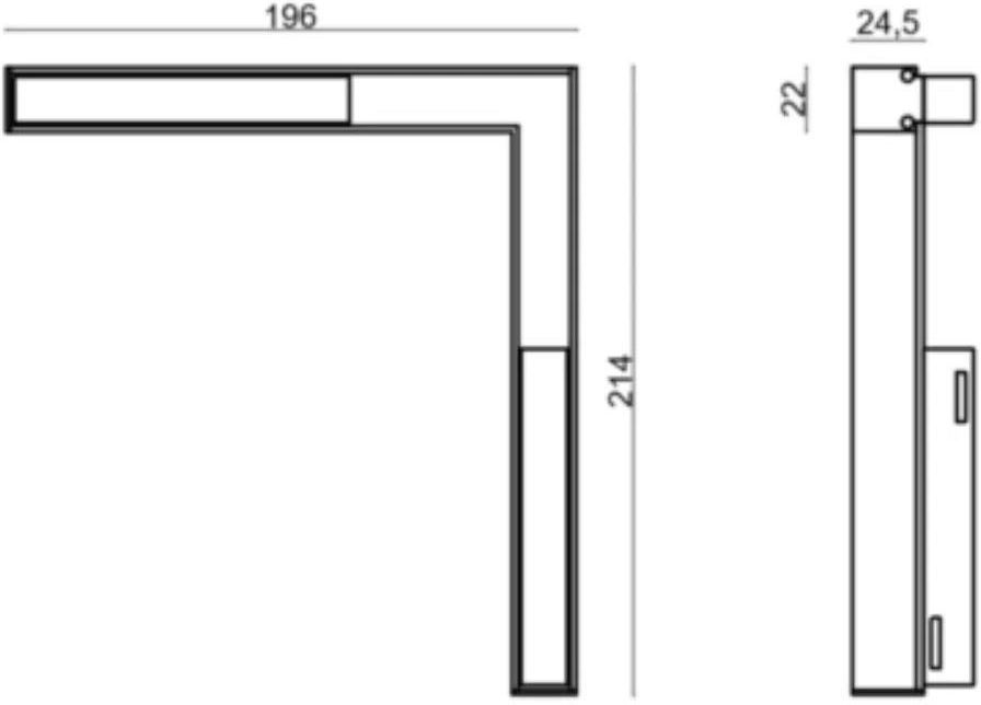 Oxyled Lampa Do Szyn Magnetycznych STRIPE C 24W 3000K DALI Czarna