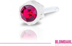 Zdjęcie Blomdahl Kolczyk do przekłuwania uszu ruby 4 mm 1 szt - Warszawa