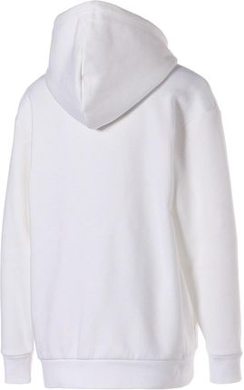 Bluza z kapturem damska Puma ESS OVERSIZED biała 84719302 - zdjęcie 2