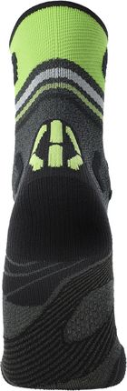 Uyn Runner'S One Short Socks Men Szary Czarny - zdjęcie 2