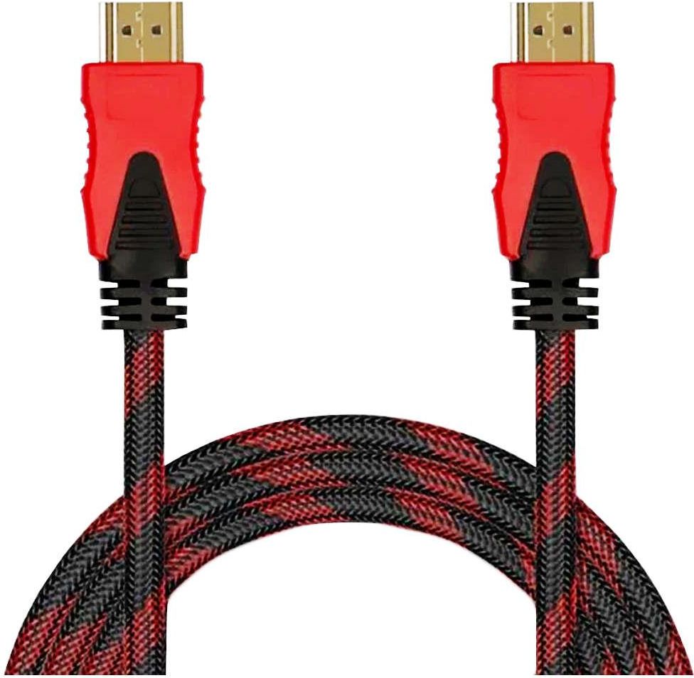 Kom Pl Kabel M Hdmi Przew D Do Przesy U Hd D K Full Oplot Czarny