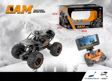 Aig SAMOCHÓD RC ROCK CRAWLER AUTO Z KAMERĄ NA ŻYWO - zdjęcie 5