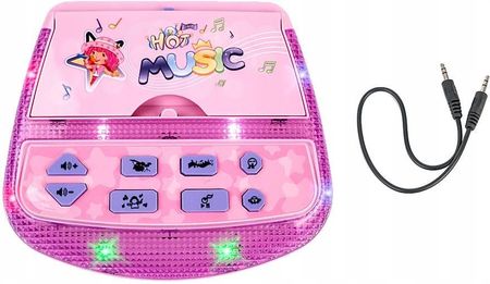Aig ZESTAW DO KARAOKE DLA DZIECI MIKROFON STATYW MP3 - zdjęcie 5