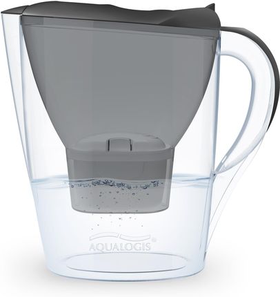Dzbanek filtrujący Aqualogis Harmony 2,6L Grafitowy - zdjęcie 6