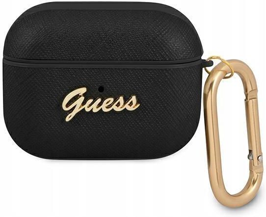 Guess Guapsasmk AirPods Pro Cover Czarny Black 3af25c24 B266 4dd6 8300