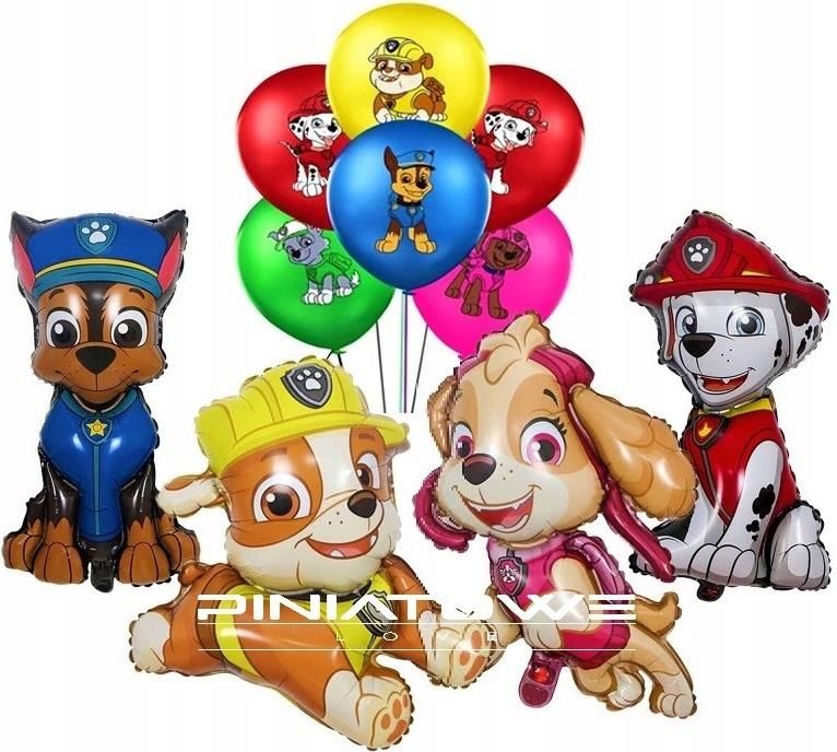 Nickelodeon Balony Zestaw Foliowy Psi Patrol Urodziny Piniata Ceny I