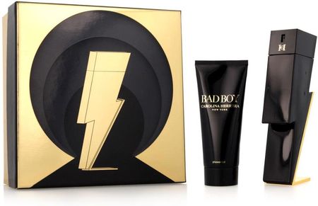 Carolina Herrera Bad Boy Zestaw Świąteczny Woda Toaletowa 100 ml + Żel Do Mycia Ciała 100 ml - zdjęcie 2