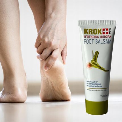 Krokmed Balsam Do Nóg Na Ostrogę Piętową 75ml - zdjęcie 2