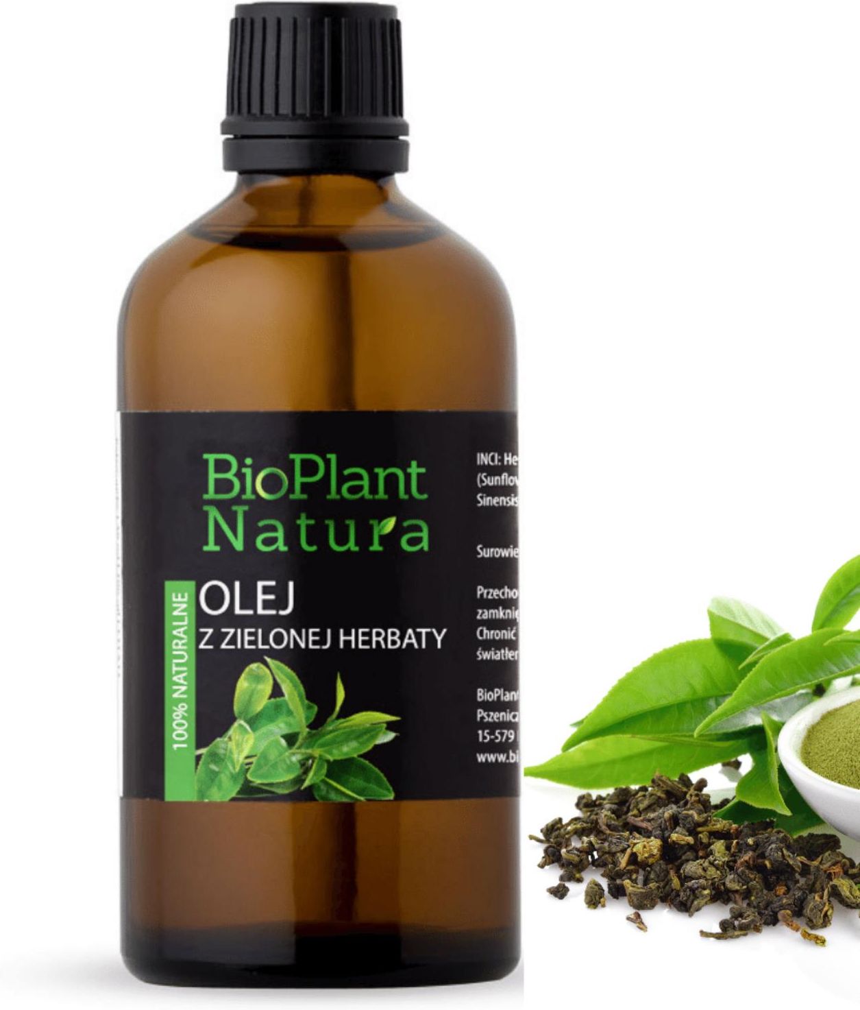 BioPlant Natura Ekstrakt Olejowy Z Zielonej Herbaty 30ml Opinie I