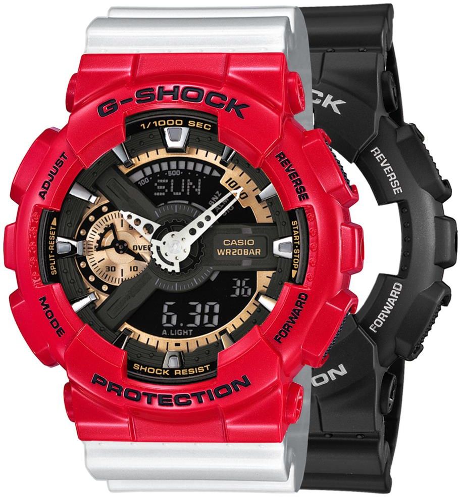 Casio G SHOCK SET GA 110RG 1AER BEZEL 10557822 PASEK 10347710