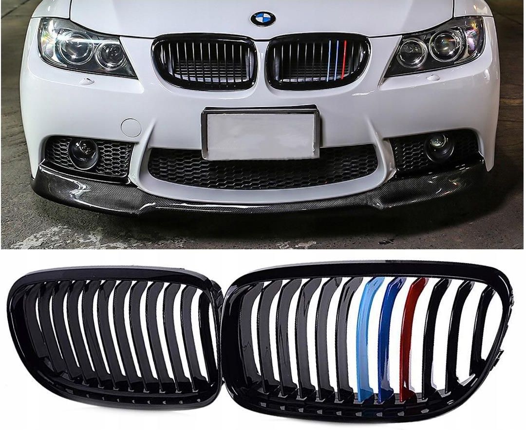 Shr Germany Grill Nerki Bmw E90 E91 Lci Czarny Połysk M Color 014Cpm