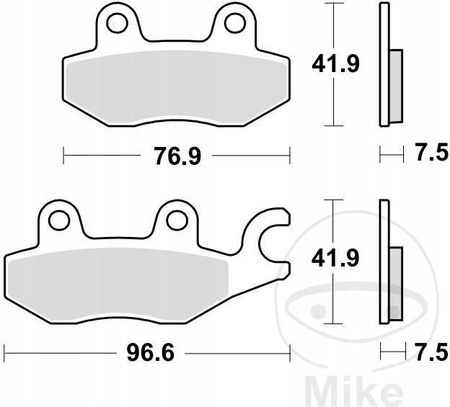 Trw Klocki Ham Do Kawasaki Ninja 400 18- Kawasa Mcb900Trq - zdjęcie 2