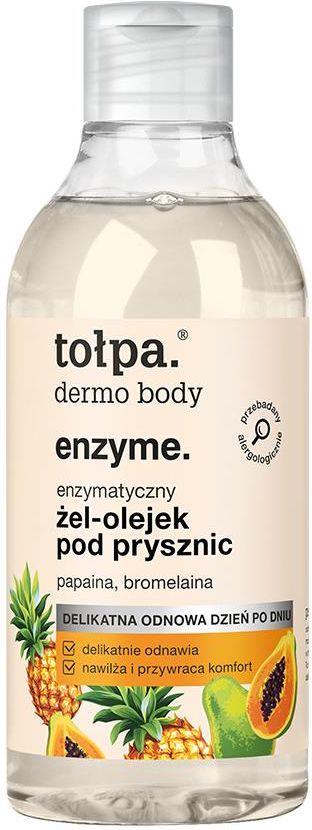 To Pa Dermo Body Enzyme Enzymatyczny El Olejek Pod Prysznic Ml