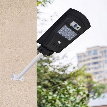 Latarnia uliczna solarna 20W+czujnik ruchu+hzmierzu+mocowanie ścienne - zdjęcie 3