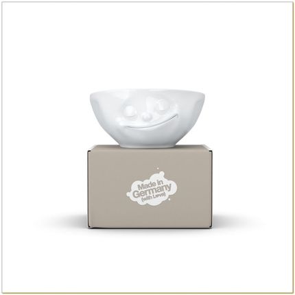58Products Miseczka Szczęśliwy Pojemność 350ml Biała - zdjęcie 2