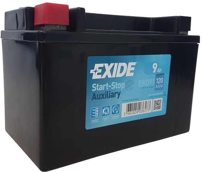 Cz Ci Motocyklowe Exide Akumulator Start Stop Auxiliary Ek Ek