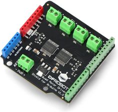 Zdjęcie Dfrobot Tb6612 Quad Motor Driver - 4X Sterownik Silników 13,5V/1,2A Shield Dla Arduino (DFR07441) - Jelcz-Laskowice